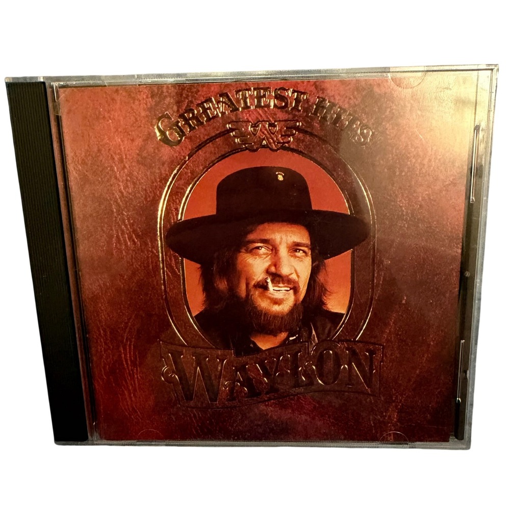 Waylon Jennings Greatest Hits CD 1988 RCA BMG 8506-2-R Outlaw Country Music